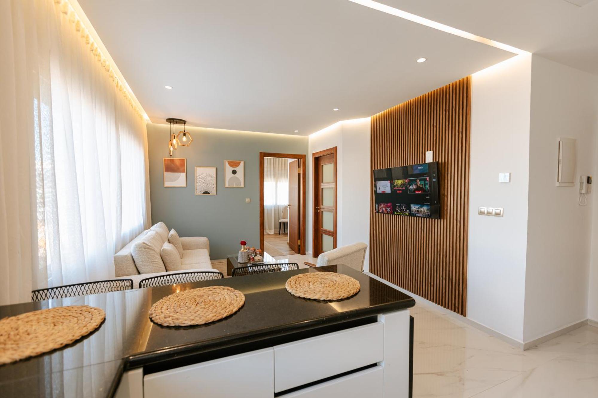 Marina View Residence Luxurious Studio Retreat With Stunning Ocean Views 1 Double Bedroom, 1 Convertible Couch Tanger Ngoại thất bức ảnh